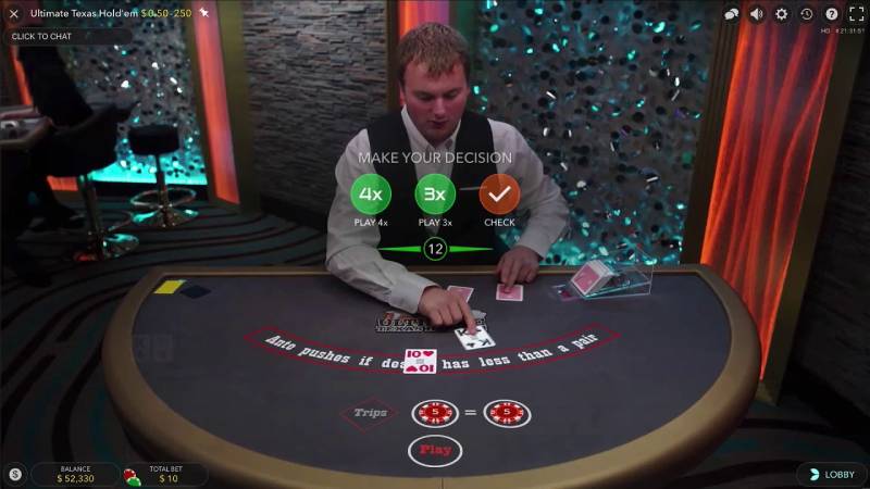 Ultimate Texas Hold'em Trực Tuyến Là Gì? Cách Chơi Để Thắng? 4 Cách chơi hiệu quả: Khi nào nên cược, khi nào nên chờ?